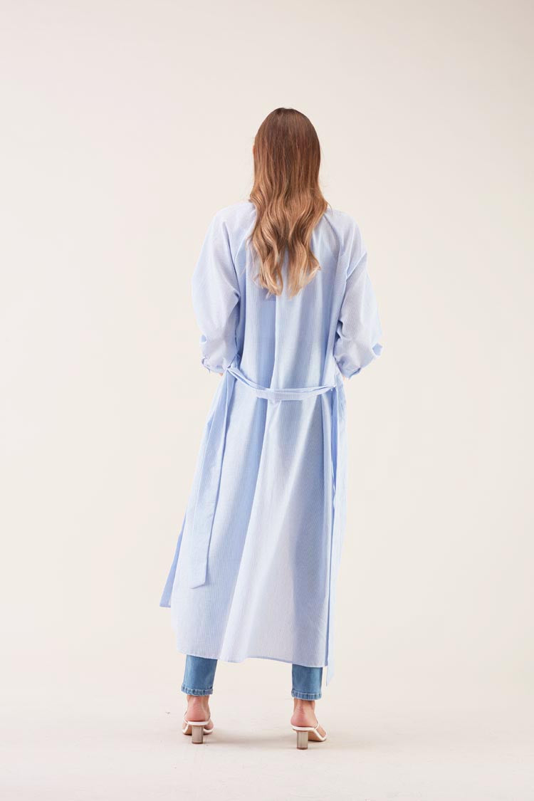 Vestido Midi Riscas | GUIMANOS – vista 4