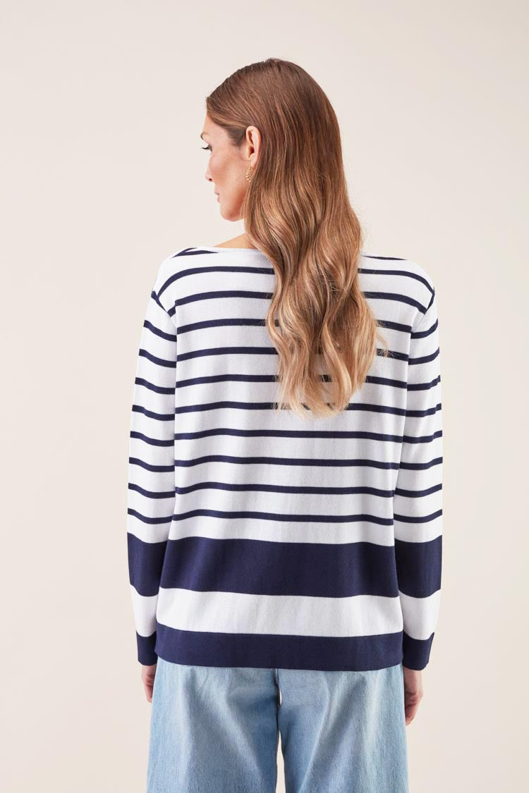 Camisola Marinho | GUIMANOS – vista 2