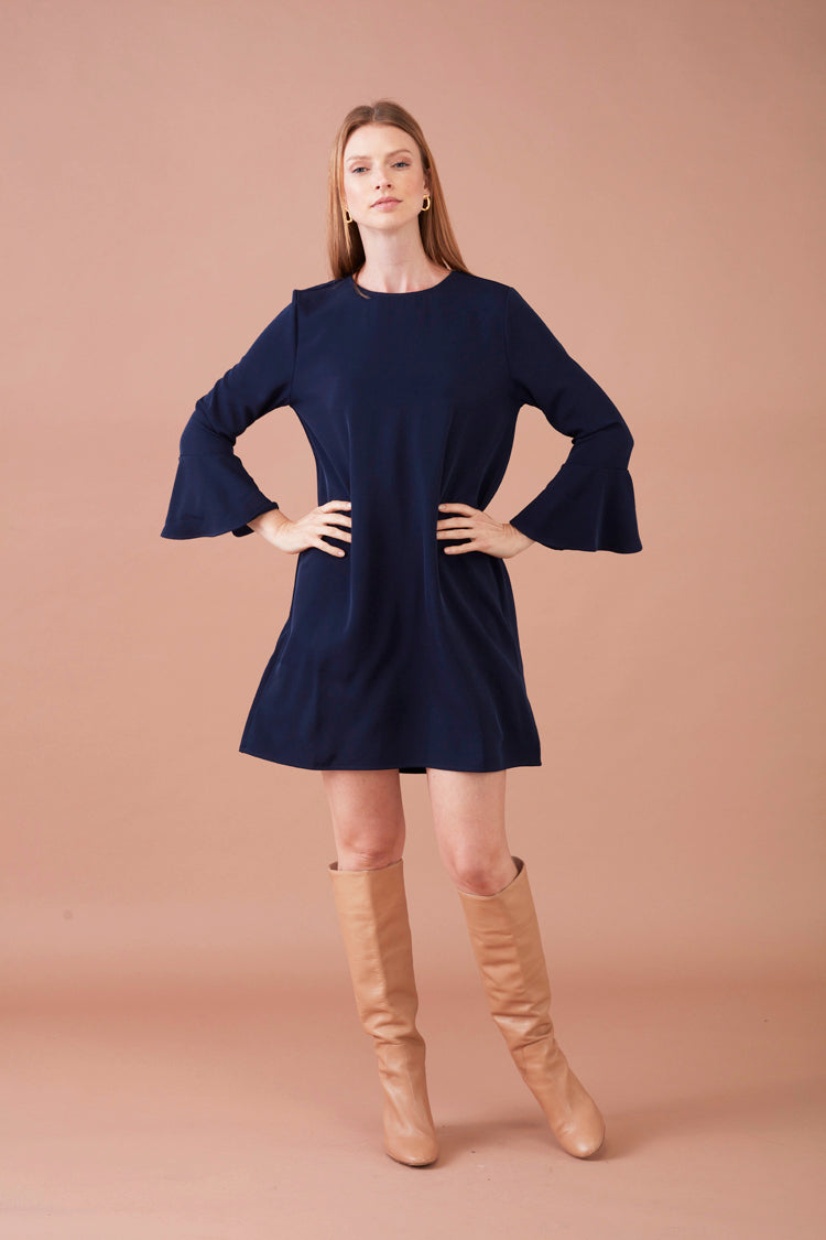 Vestido Curto Liso | GUIMANOS – vista 3