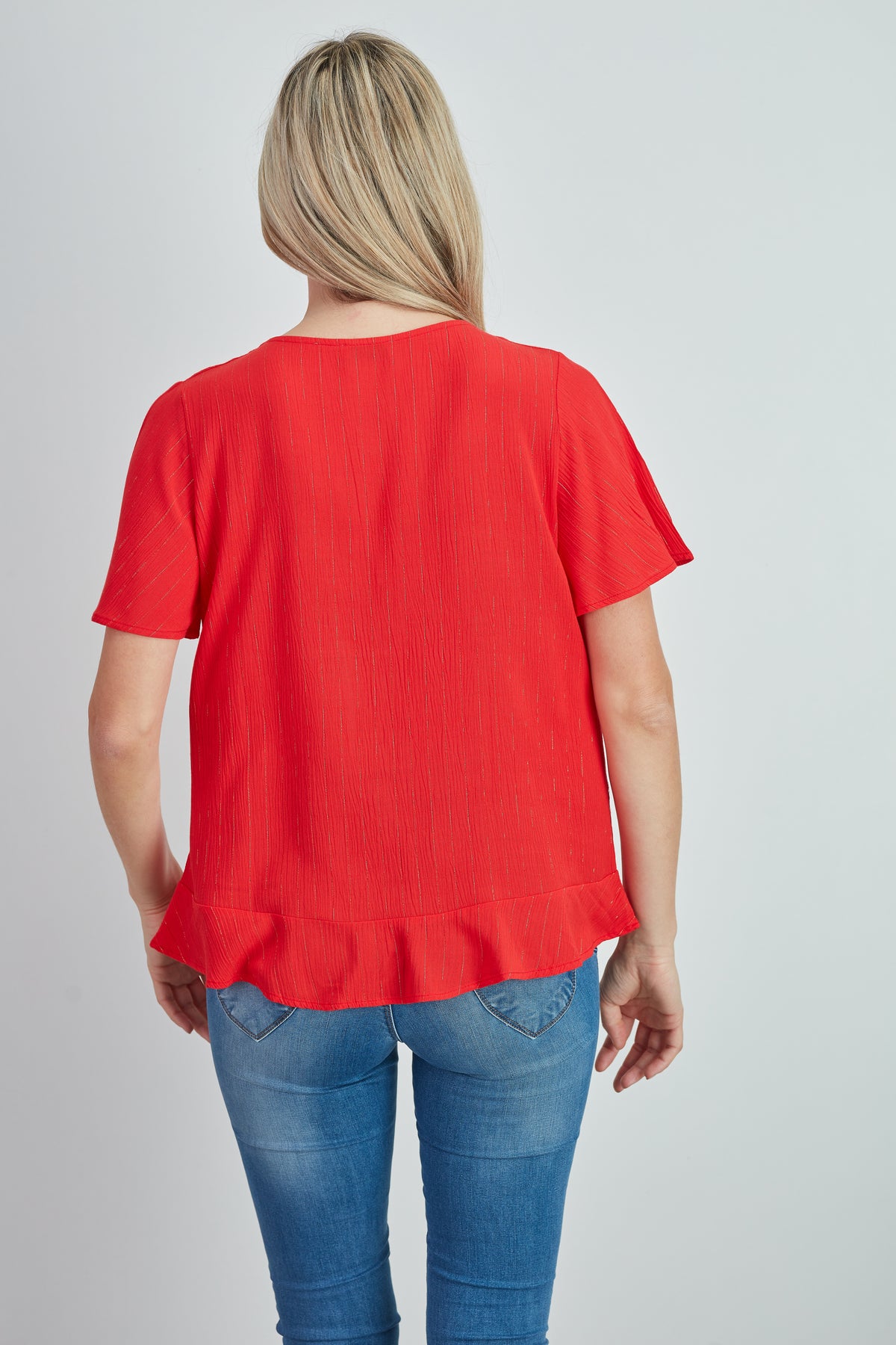 Blusa Com Nó Fio Lurex - guimanos-store