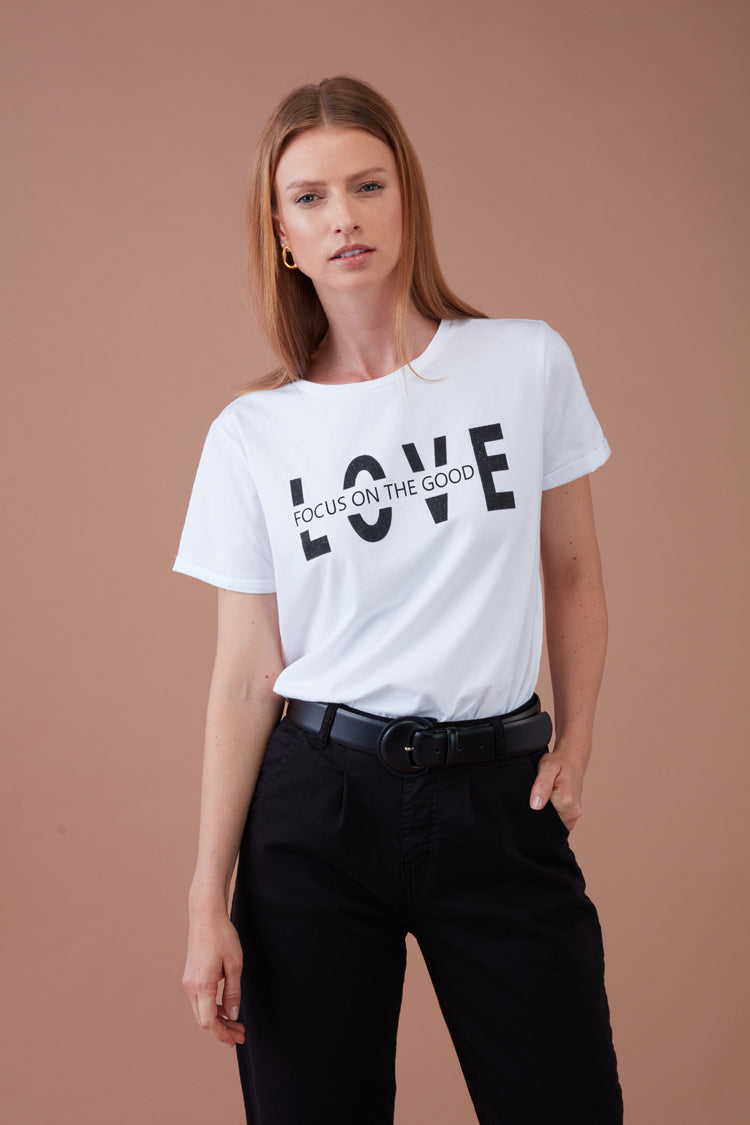 T-Shirt Love Focus | GUIMANOS