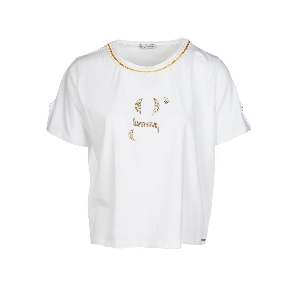 T-Shirt com Transfer G - guimanos-store