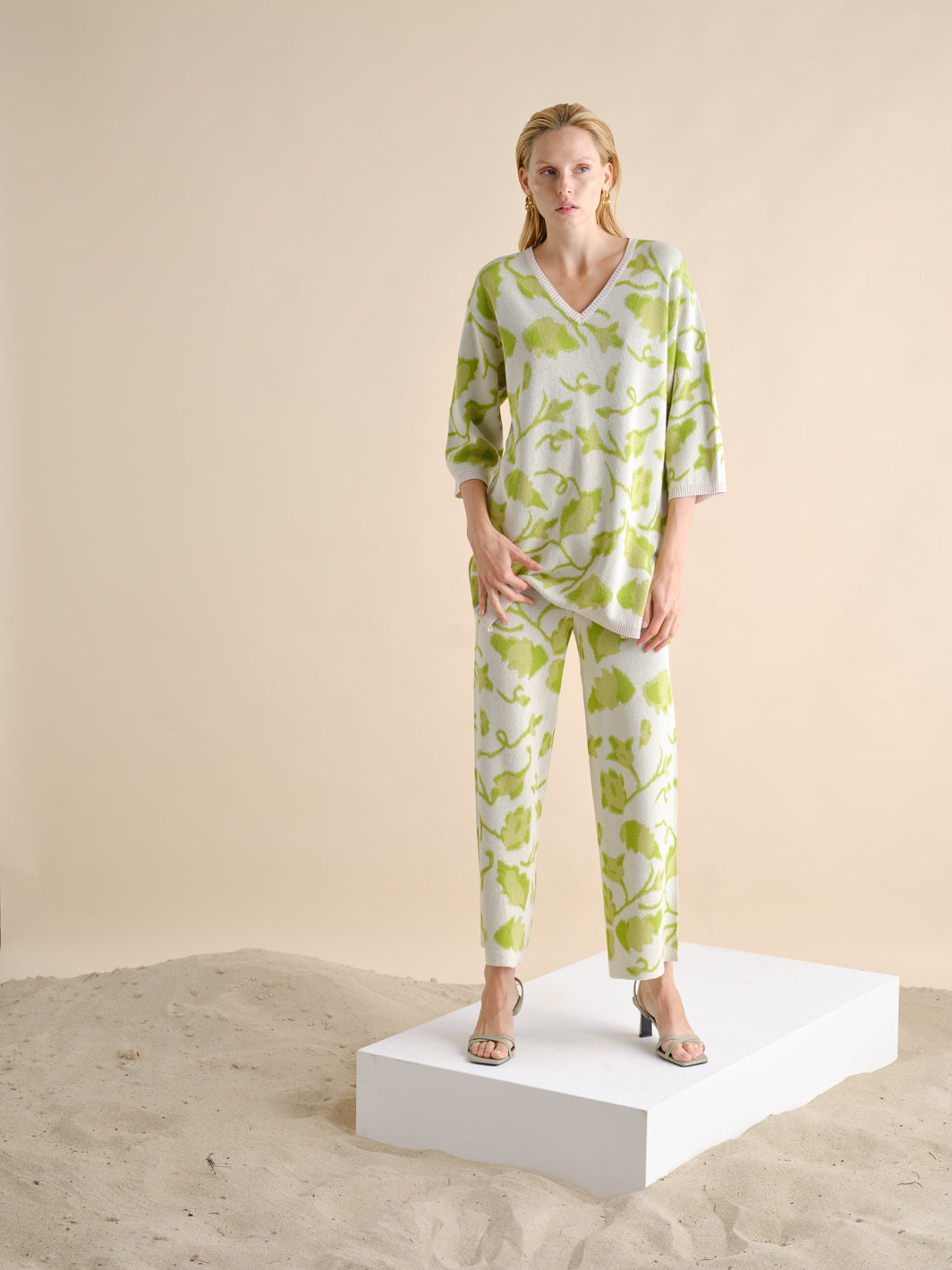 Camisola Comprida Flores | GUIMANOS – vista 5