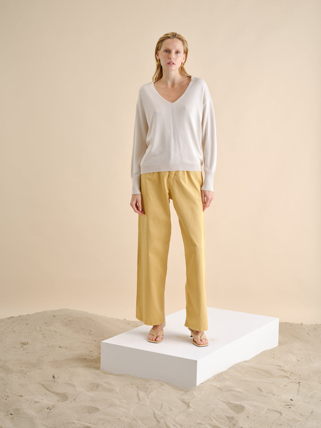 Camisola Malha Bico