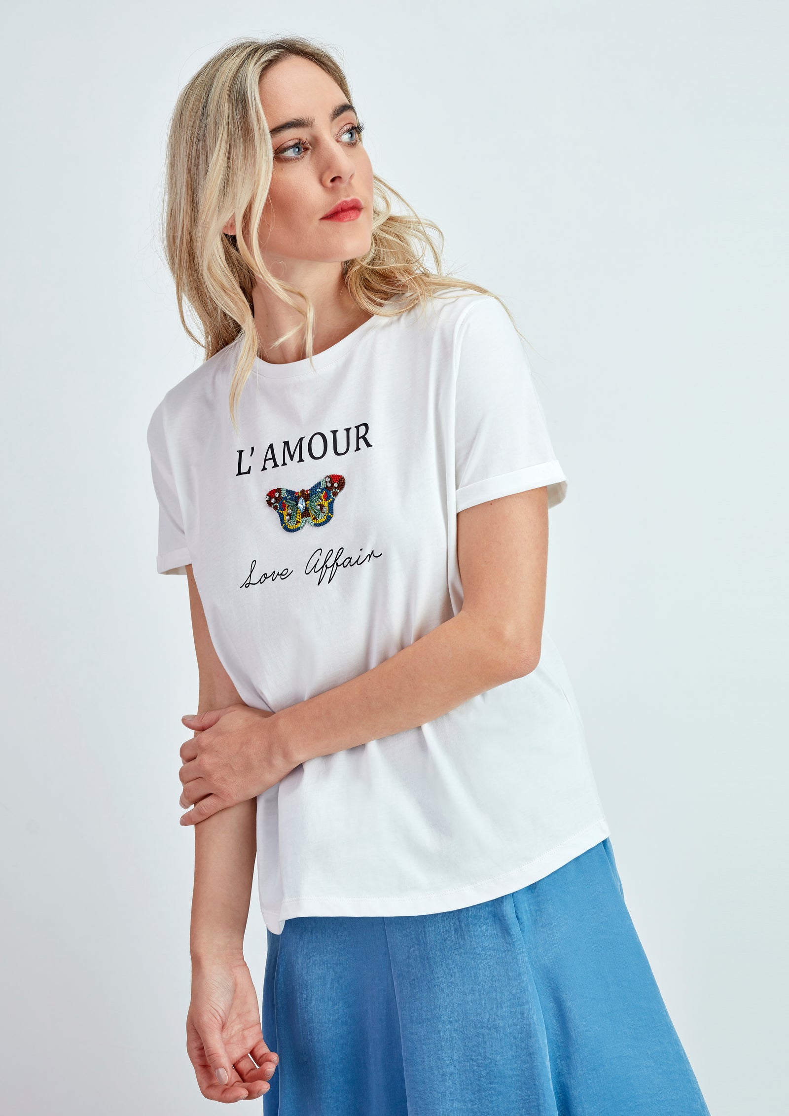 T-Shirt L'Amour Borboleta - guimanos-store