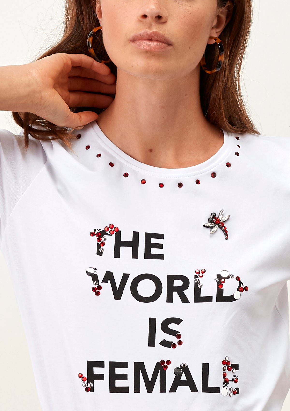 T-Shirt The World Is Female - guimanos-store