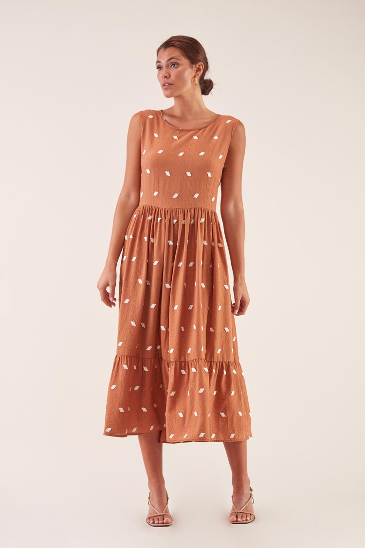 Vestido Midi | GUIMANOS – vista 3
