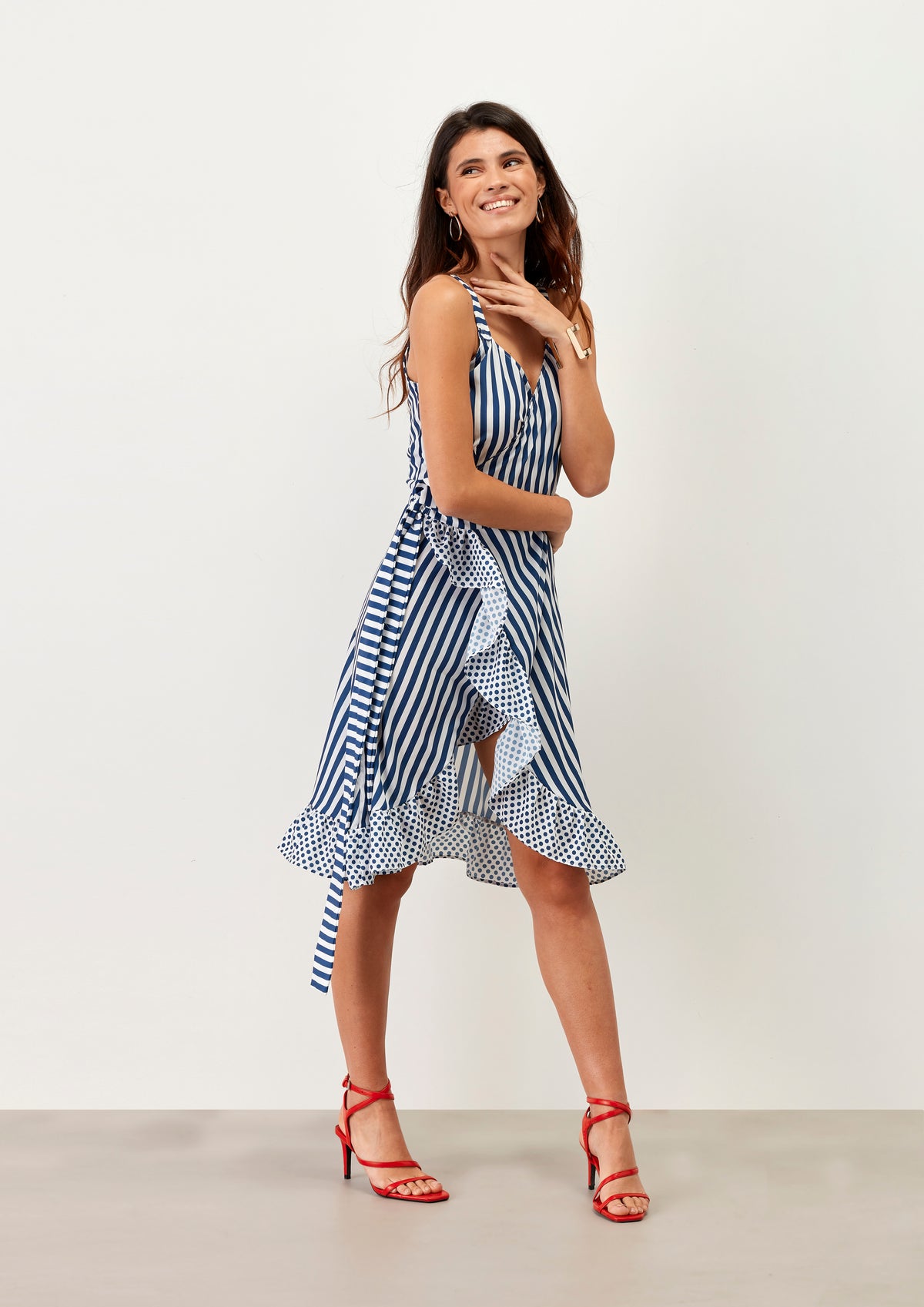 Vestido Riscas e Pintas - guimanos-store
