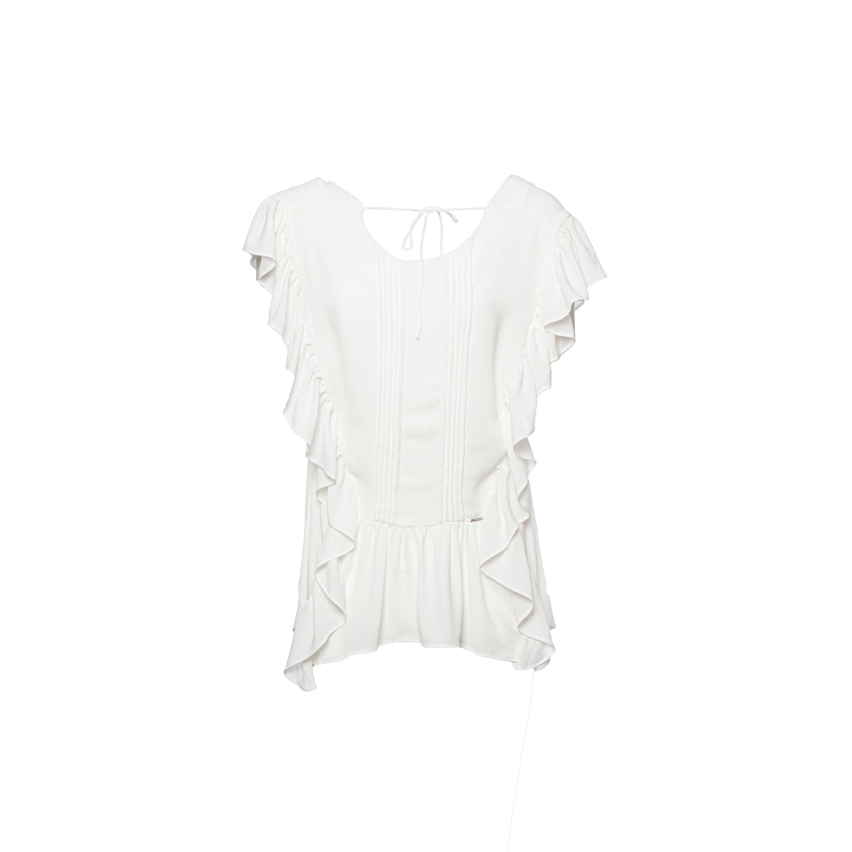Blusa Lisa com Folhos - guimanos-store