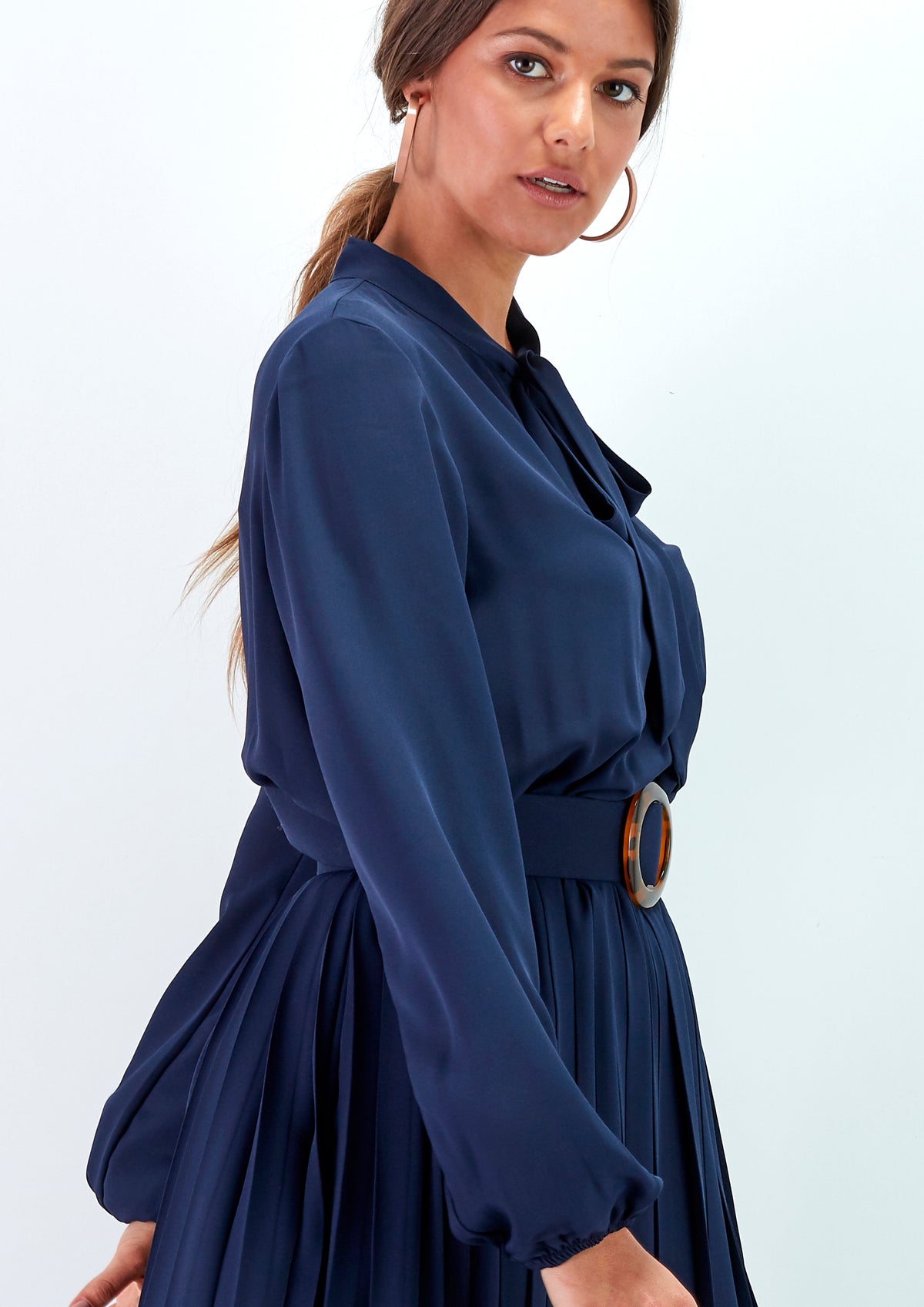 Vestido Comprido Plissado - guimanos-store