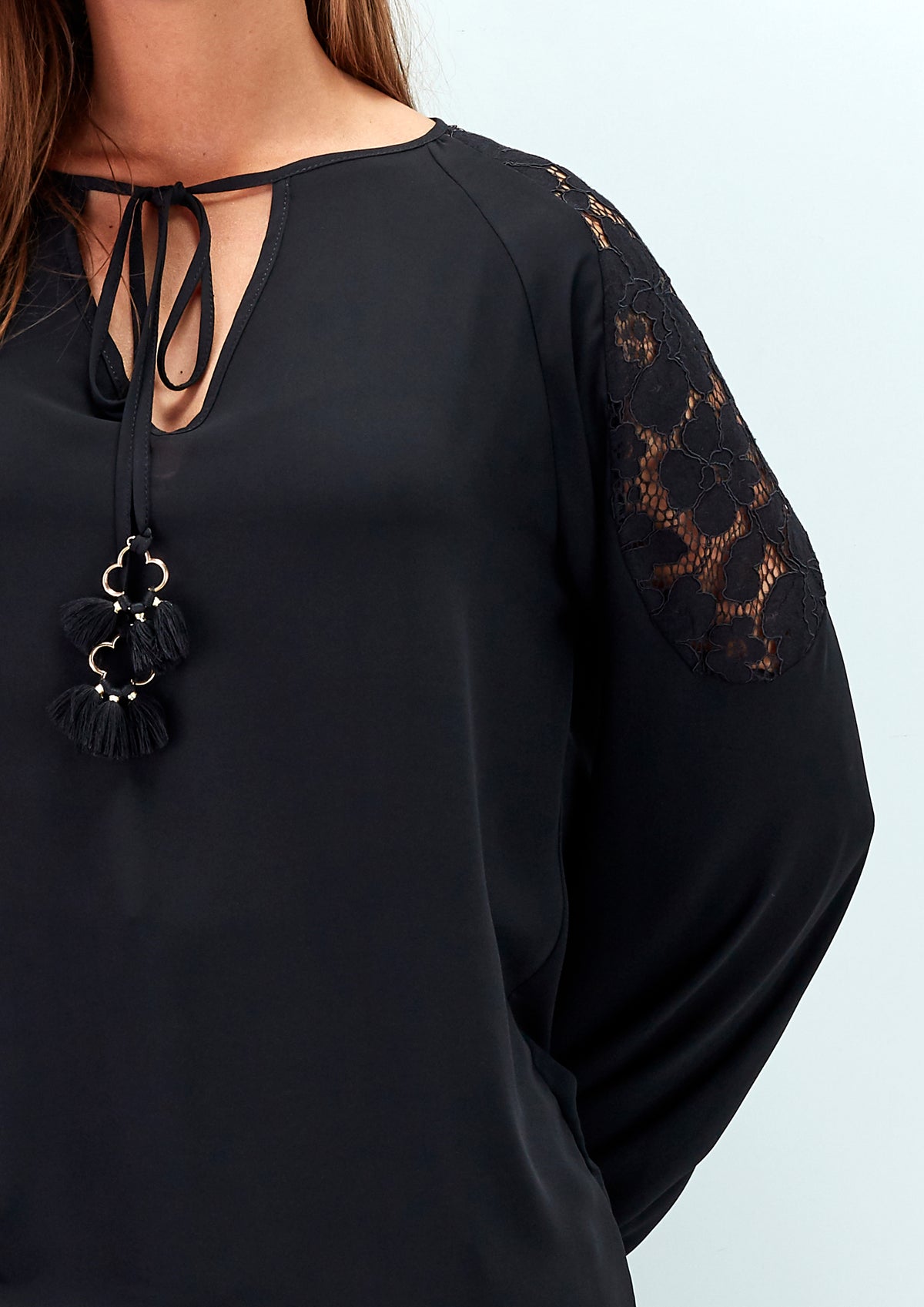 Blusa com Encaixe Renda - guimanos-store