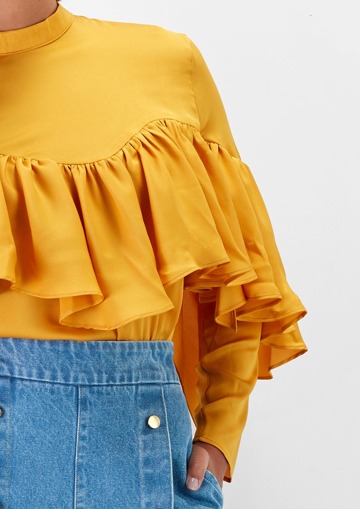 Blusa com Folho No Peito - guimanos-store