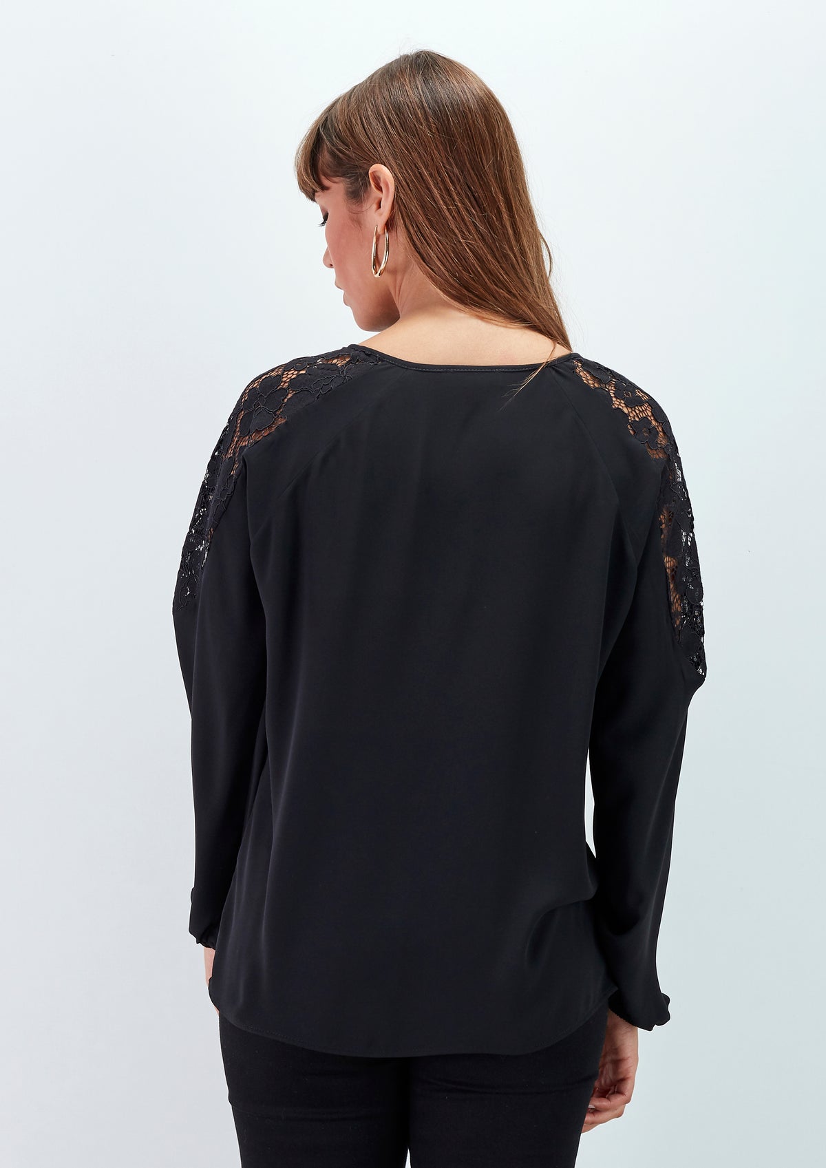 Blusa com Encaixe Renda - guimanos-store