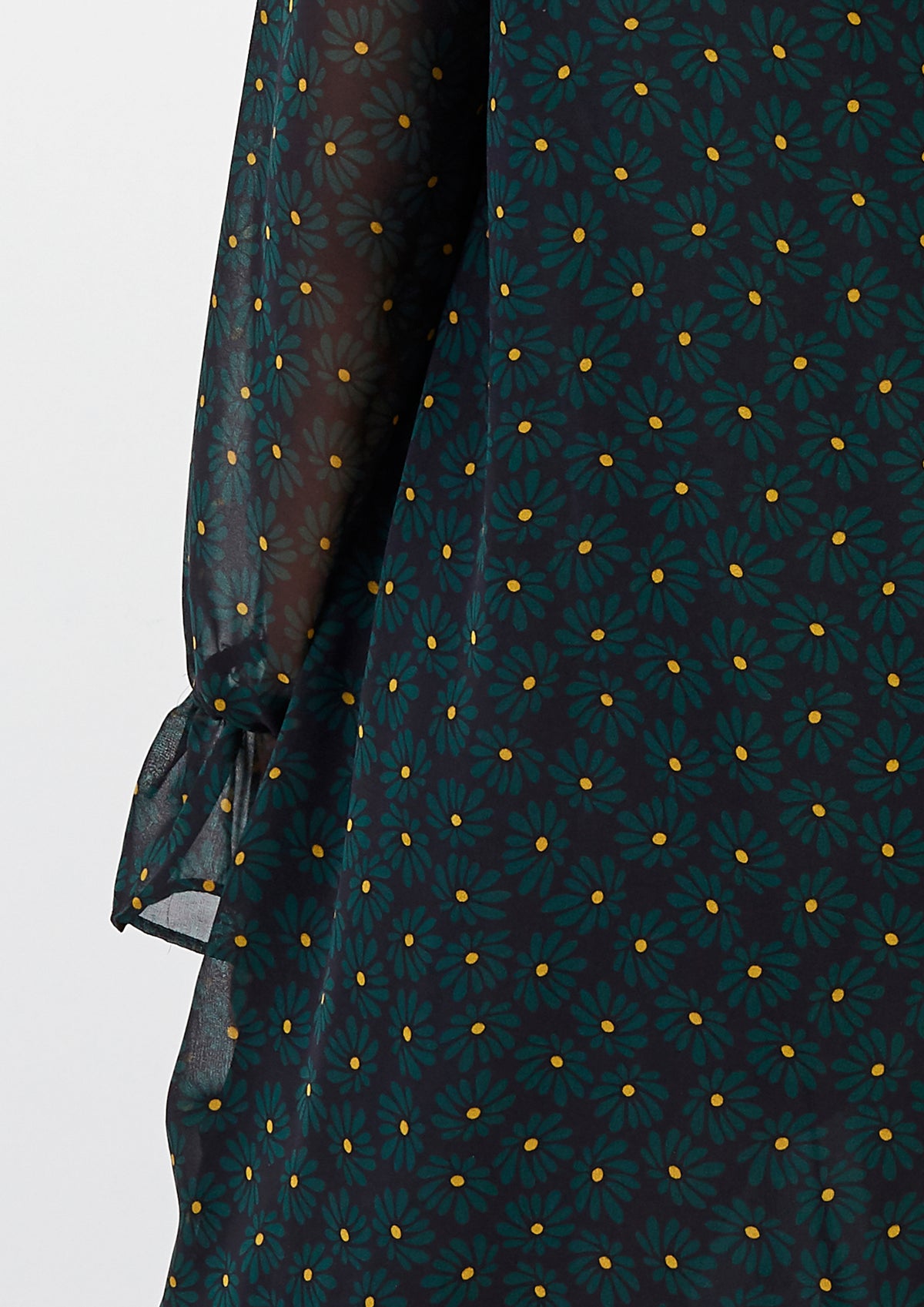 Vestido Curto com Folhos Peito - guimanos-store