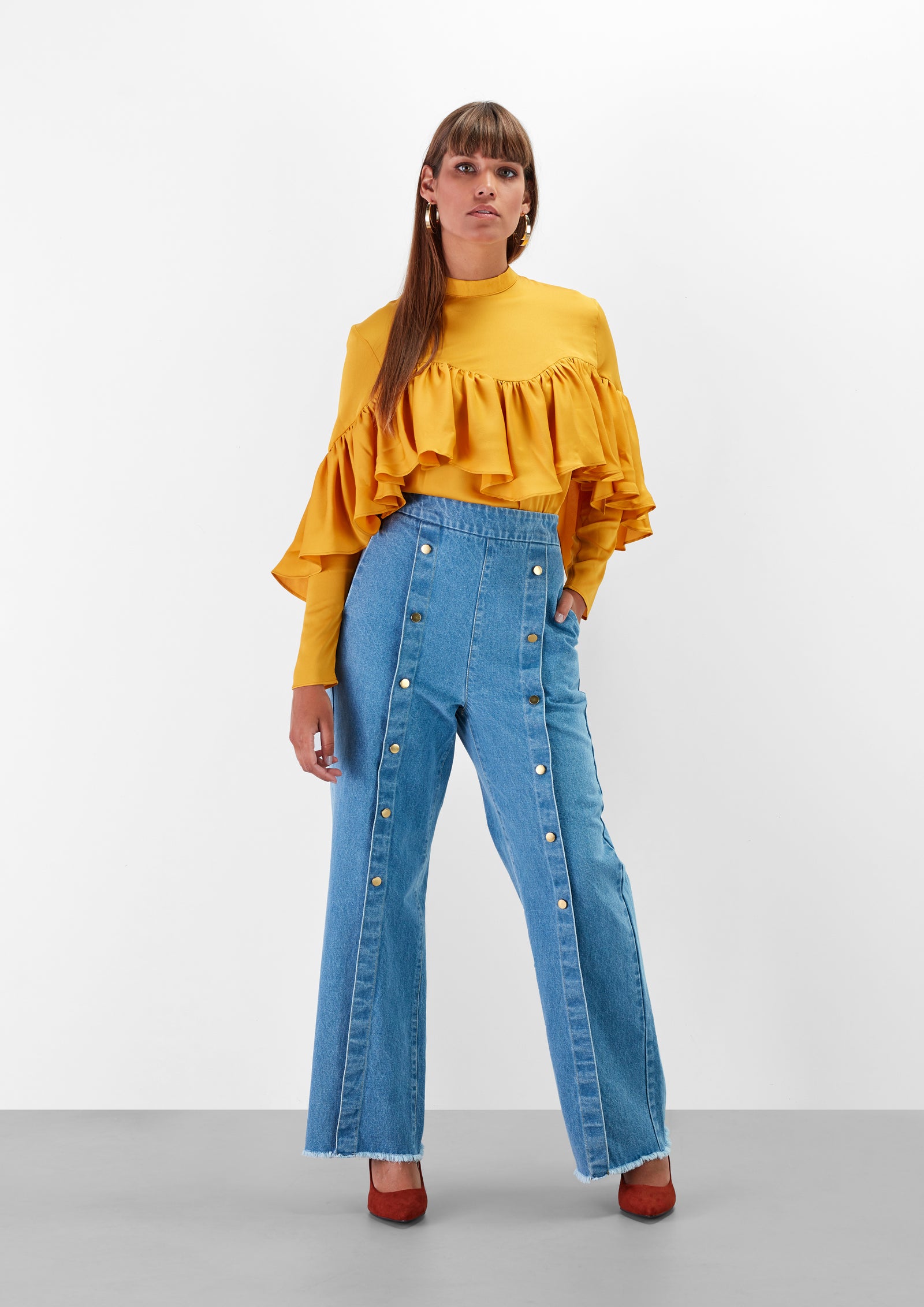 Blusa com Folho No Peito - guimanos-store